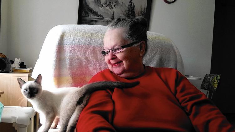 Two beneficiaries of the Animeals program.